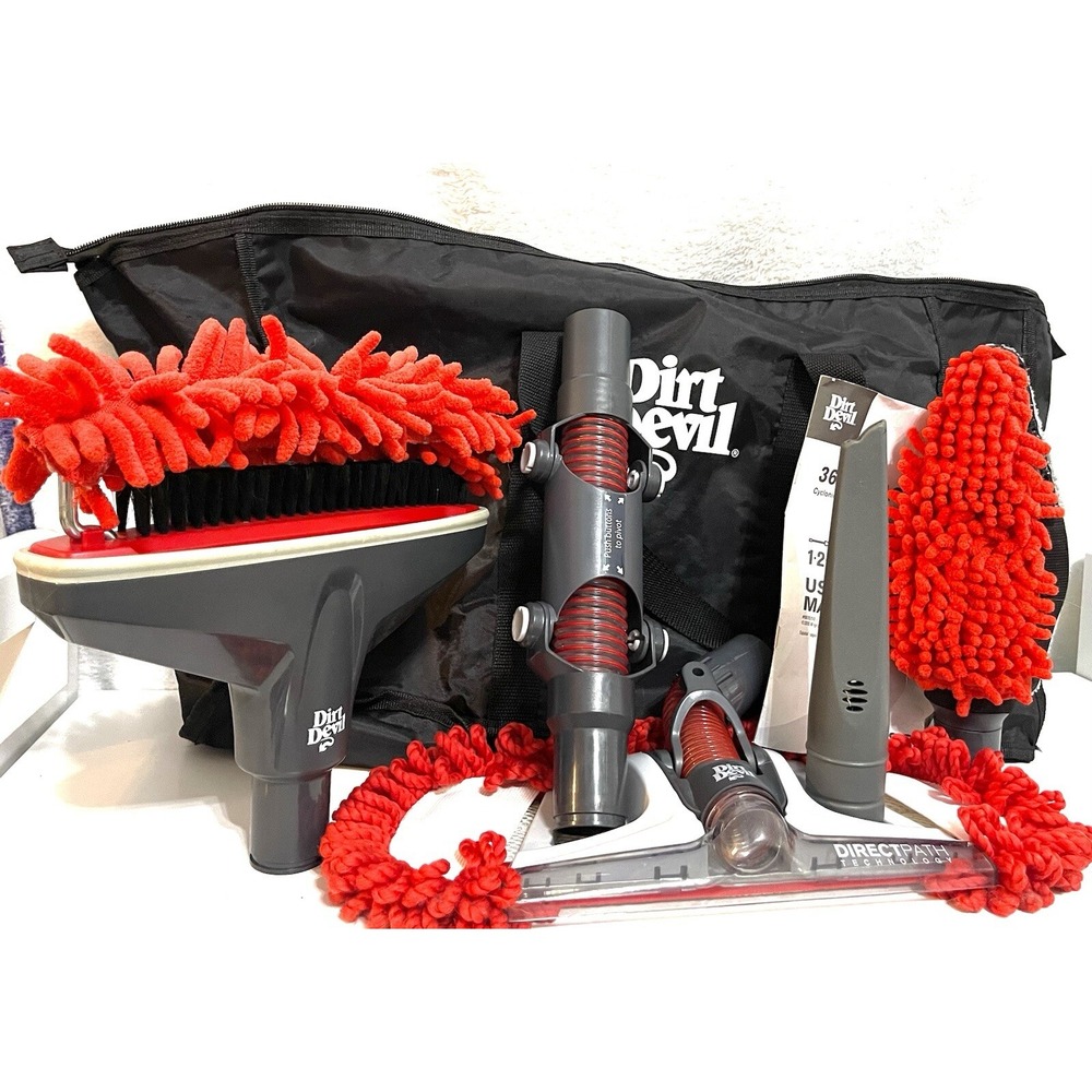 Dirt Devil WORKS Power 360 Reach Pro Pet Cyclone Vacuum Cleaner Accessories